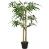 vidaXL Bambou artificiel 760 feuilles 120 cm vert