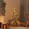 vidaXL Arbre de Noël en métal pour décoration noir 60 cm
