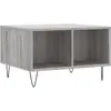 vidaXL Table basse Sonoma gris 60x50x36,5 cm Bois d'ingénierie