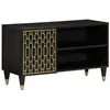 vidaXL Vidaxl Meuble Tv 80x31,5x46 Cm Bois Massif De Manguier