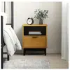 vidaXL Table de chevet FLAM 40x35x50 cm bois de pin massif