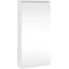 Armoire de bain à miroir d'angle blanc 30x24x60 cm Vidaxl Blanc