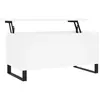 vidaXL Table basse Chêne sonoma 90x44,5x45 cm Bois d'ingénierie
