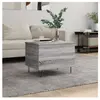 vidaXL Table basse Sonoma gris 60x44,5x45 cm Bois d'ingénierie