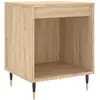 vidaXL Tables de chevet 2 pcs chêne sonoma 40x35x50 cm bois ingénierie