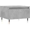 vidaXL Tables basses 2 pcs gris béton 50x46x35 cm bois d'ingénierie