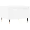 vidaXL Tables basses 2 pcs blanc 50x46x35 cm bois d'ingénierie