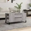 vidaXL Table basse sonoma gris 102x44,5x50 cm bois d'ingénierie