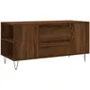 vidaXL Table basse chêne marron 102x44,5x50 cm bois d'ingénierie