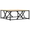 vidaXL Table basse chêne sonoma 70x70x30 cm bois d'ingénierie