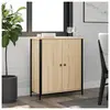 vidaXL Buffet chêne sonoma 70x30x80 cm bois d'ingénierie
