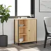 vidaXL Buffet chêne sonoma 70x30x80 cm bois d'ingénierie