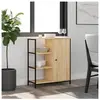 vidaXL Buffet chêne sonoma 70x30x80 cm bois d'ingénierie