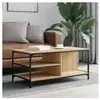 vidaXL Table basse Chêne sonoma 100x50x45 cm Bois d'ingénierie