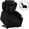 vidaXL Fauteuil inclinable électrique noir similicuir