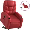 Non communiqué vidaXL Fauteuil inclinable électrique rouge similicuir