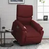 Non communiqué vidaXL Fauteuil inclinable électrique rouge bordeaux similicuir