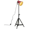 vidaXL Lampadaire 25 W rouge délavé 35x35x65/95 cm E27