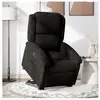 vidaXL Fauteuil inclinable électrique noir velours