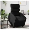 vidaXL Fauteuil inclinable Noir Similicuir