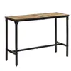 Vidaxl - Table de bar 150x55x107 cm bois de manguier massif brut Brun