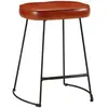 vidaXL Tabourets de bar lot de 2 marron foncé 40x29,5x53 cm