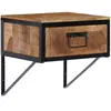 vidaXL Table de chevet 40x35x40 cm bois de manguier massif