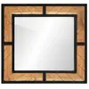 vidaXL Miroir de salle de bain 60x1x55 cm bois massif d'acacia