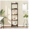 vidaXL Bibliothèque 5 niveaux chêne marron 40x30x154cm bois ingénierie