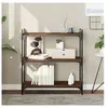 vidaXL Bibliothèque 3 niveaux chêne brun 80x30x86 cm bois d'ingénierie