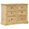 vidaXL - Ladekast - Corona - 112x48x91 - cm - massief - grenenhout