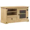 vidaXL Meuble TV Corona 100x45x58 cm bois de pin massif