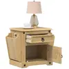vidaXL Table de chevet Corona 45x35x47,5 cm bois de pin massif