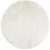 vidaXL Tapis OVIEDO à poils courts crème Ø 120 cm