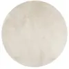 vidaXL Tapis OVIEDO à poils courts beige Ø 120 cm
