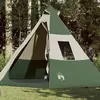 vidaXL Vidaxl Tente De Camping Tipi 7 Personnes Vert Imperméable