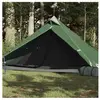 vidaXL Vidaxl Tente De Camping Tipi 1 Personne Vert Imperméable