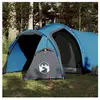 vidaXL Vidaxl Tente De Camping Tunnel 3 Personnes Bleu Imperméable
