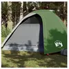 vidaXL Vidaxl Tente De Camping À Dôme 4 Personne Vert Imperméable