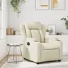 Vidaxl - Fauteuil inclinable Crème Similicuir Crème