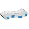 vidaXL Matelas à ressorts ensachés dureté moyenne 140x200 cm
