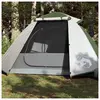 vidaXL Tente de camping 2 personnes vert tissu occultant imperméable