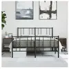 vidaXL Tables de chevet et portes vitrées 2 pcs chêne fumé 35x37x50 cm