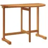 vidaXL Table pliable de balcon 90x60x72 cm bois d'acacia solide