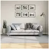 vidaXL Tapis HUARTE à poils courts doux et lavable gris 160x230 cm