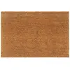 vidaXL Tapis de porte naturel 60x90 cm fibre de coco touffeté