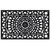 vidaXL Paillasson rectangulaire 45x75 cm caoutchouc