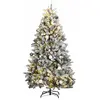 vidaXL vidaXL Sapin de Noël artificiel articulé 300 LED et boules 300 ...