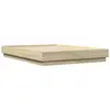 Cadre de lit chêne sonoma 140x190 cm bois d'ingénierie Vidaxl Brun