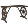 vidaXL Table de jardin 115x55x65 cm bois de sapin massif